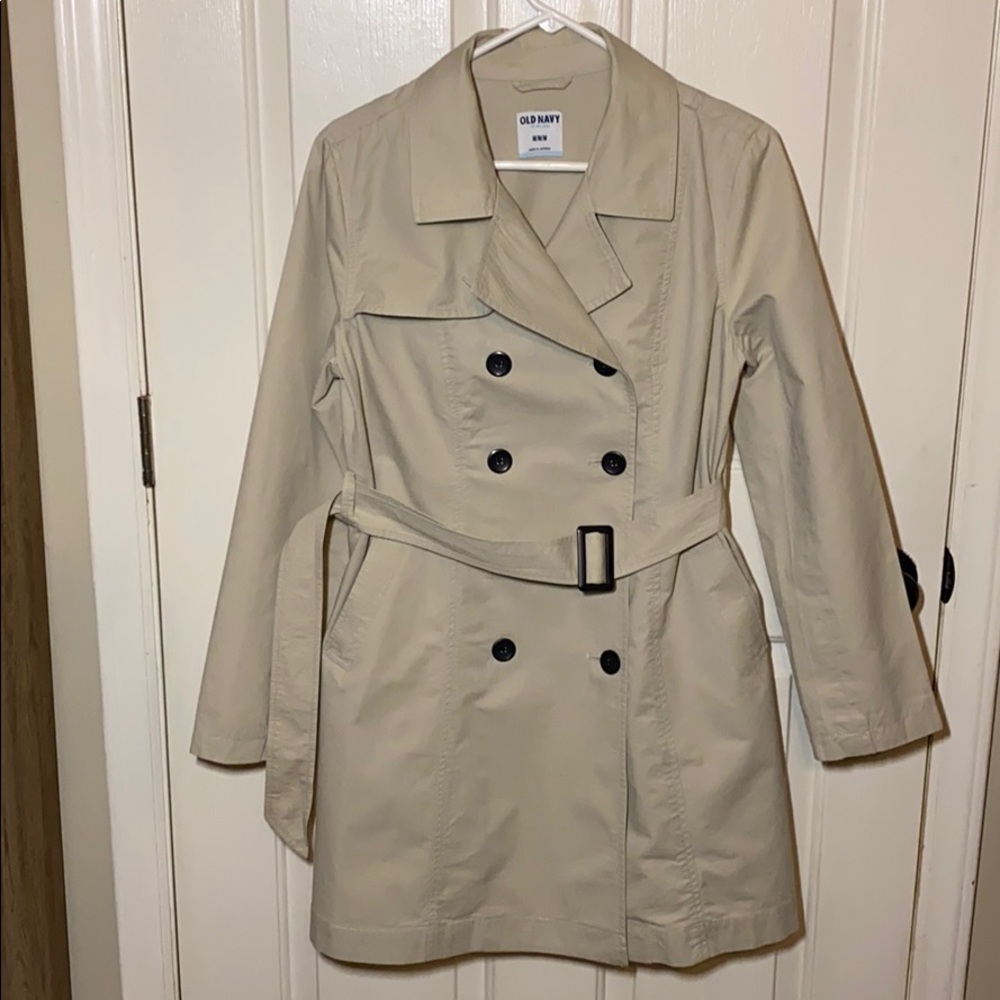 Old Navy Khaki Trench Coat